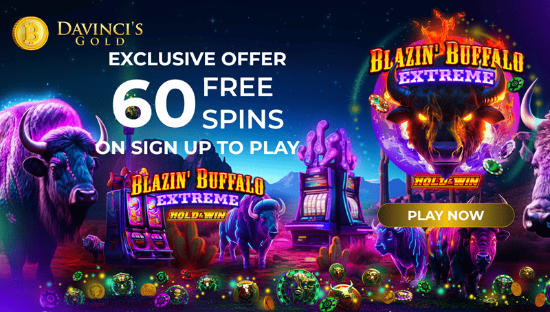 Enjoy Davinci's Gold Free Spins! 
