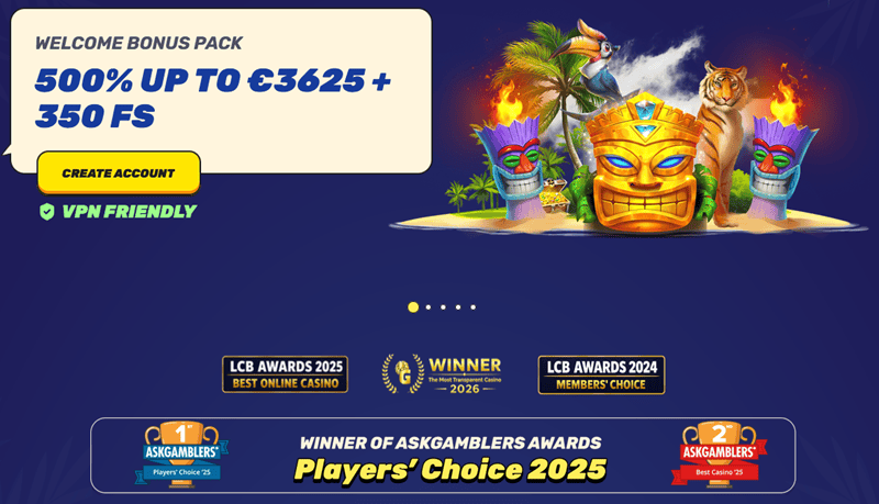Gamblezen Welcome Bonus Pack 