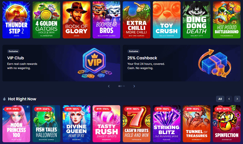 Cashy Casino Games and Software 