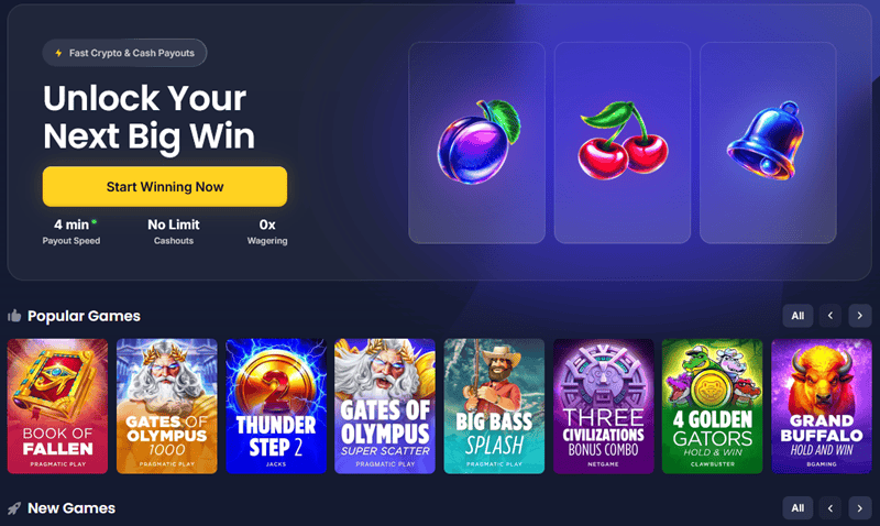 Cashy Casino Welcome Bonus and Promotions 