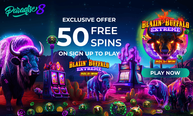 Exclusive 50 free spins without a deposit! 