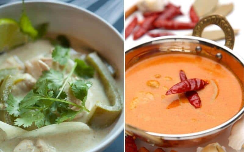 Difference Between Green Curry and Red Curry