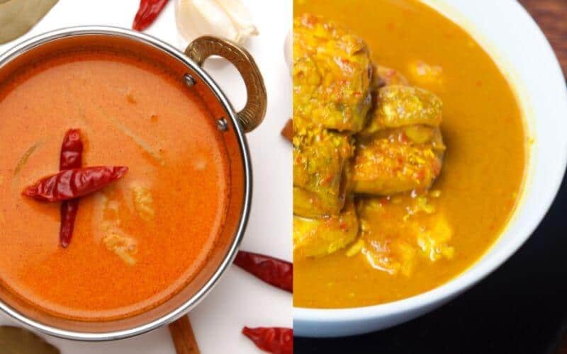 Difference Between Yellow Curry and Red Curry