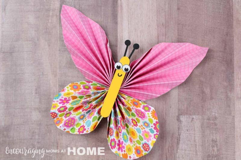 How To Make Paper Art Butterflies