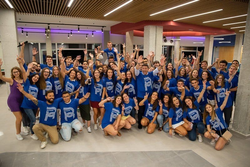 grupo de estudiantes del centro de estudio, residencia universitaria en malaga, Rut