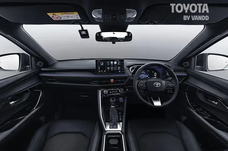 Màn hình 10" bên trong xe là nâng cấp đáng chú ý của Toyota Yaris Cross 2026 Facelift 