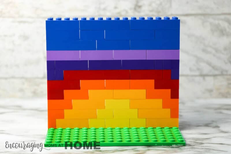 How to Build a LEGO Rainbow