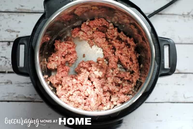 Instant Pot Vegetable Beef Soup