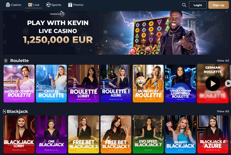 Play the best Live Casino Games at Noxino 