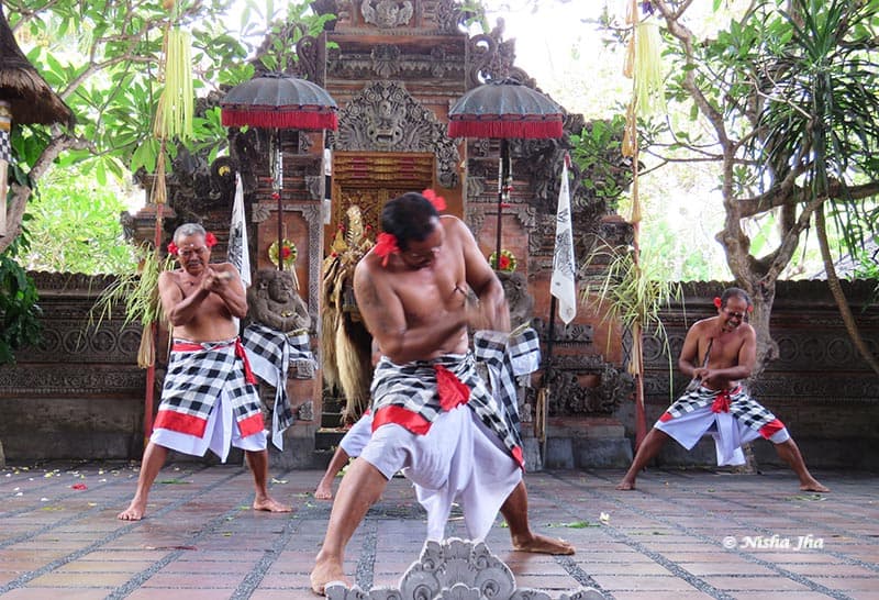 barong dance, bali ubud