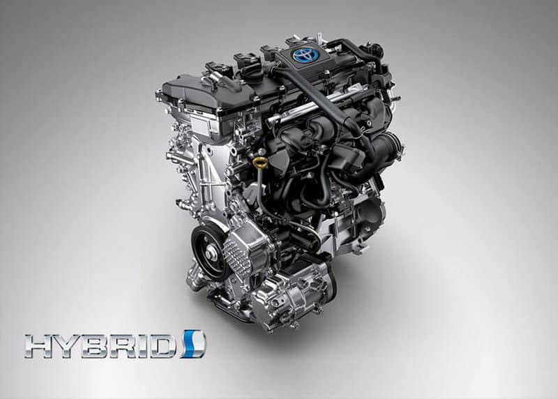 Corolla Cross Động cơ Hybrid trên Corolla Cross 2021
