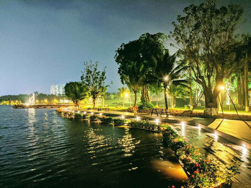 Dự án chiếu sáng công viên Hồ thiên nga