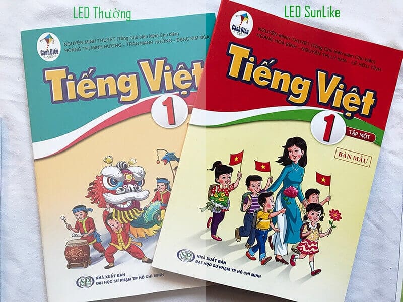 So sánh đèn LED thường và đèn LED Sunlike