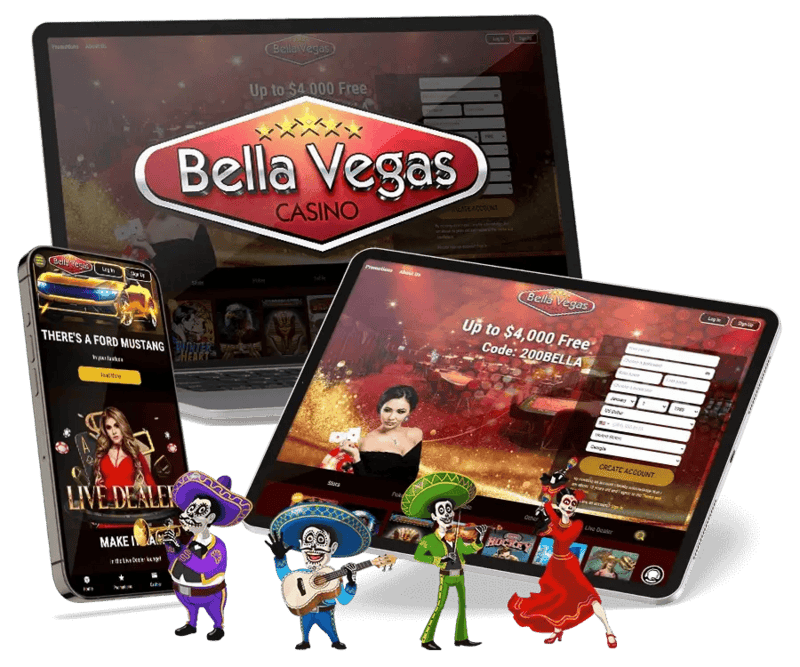 Join Bella Vegas Online Casinos Here 
