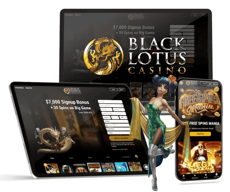 Join Black Lotus Online Casino and claim your bonus! 