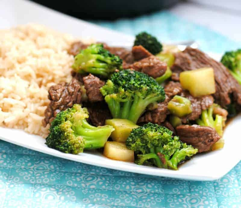 Keto beef and clearance broccoli instant pot