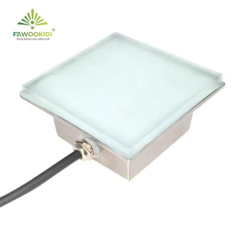 Đèn âm sàn cảm biến trọng lực Fawookidi kích thước nhỏ