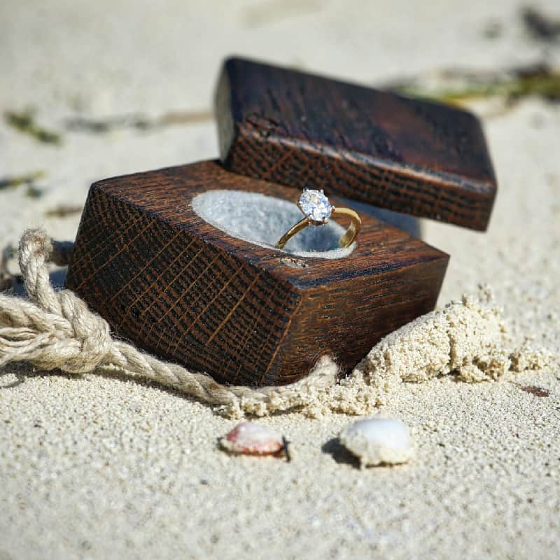 Ring in a run box on the beach. Romantic dinner cruise for two Charleston, SC