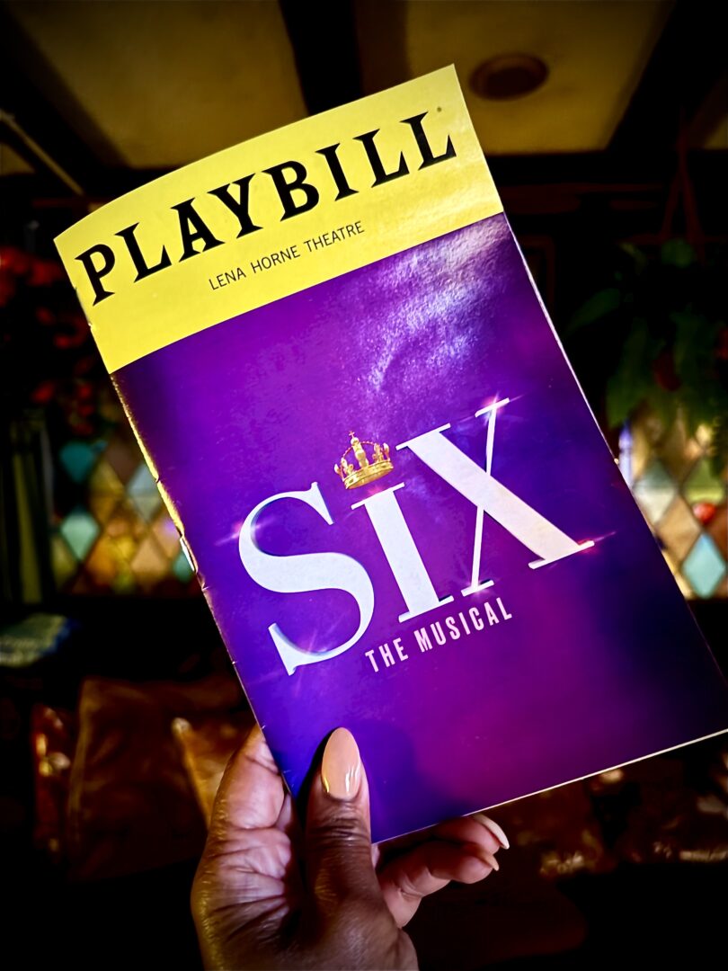 Playbill for Six: The Musical on Broadway