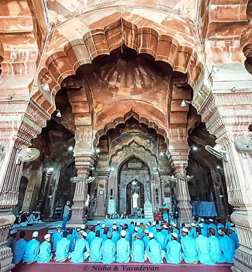 Complete Guide to Taj-ul-Masajid, Bhopal, India's Largest Mosque 28 Prayer hall of the biggest mosque in india