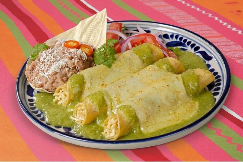 Green Vs Red Enchilada