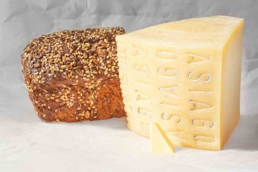 What does Asiago Cheese taste like ?