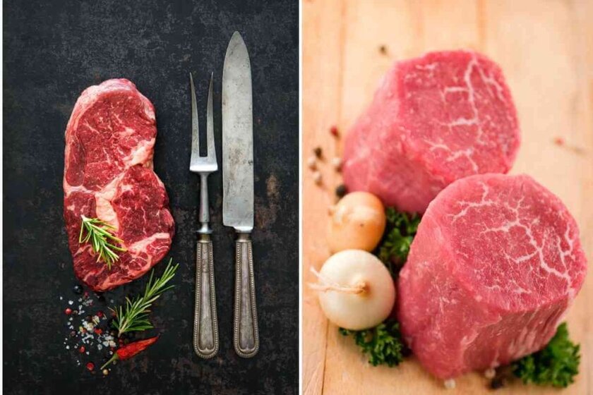 Difference Between Filet Mignon and Ribeye