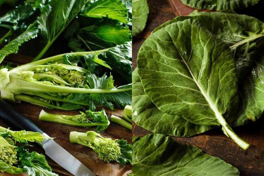 Turnip Greens vs Collard Greens