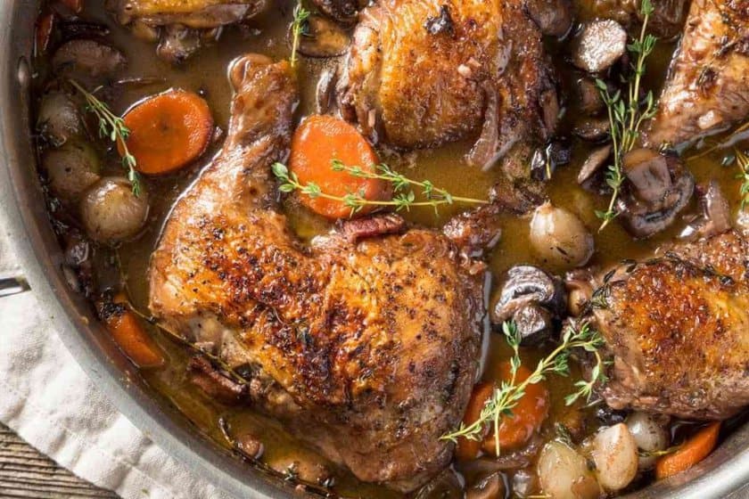 What To Serve with Coq Au Vin