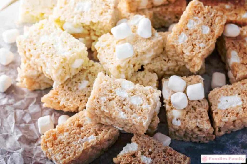 Rice Crispy Treats With Marshmallow Cream