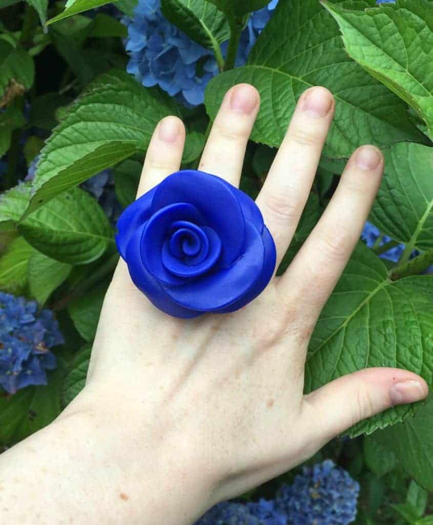 Polymer Rose Ring Tutorial