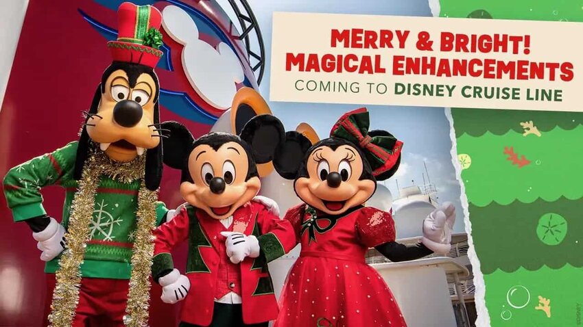 Merry & Bright! Magical Enhancements Coming To Disney Cruise Line