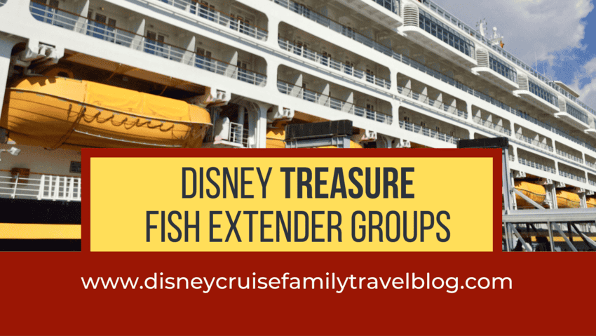 Join your Disney Treasure Fish Extender Groups