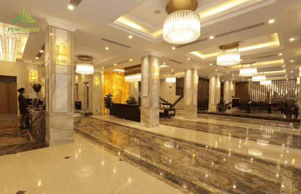 đèn LED được sử dụng nhiều trong khách sạn