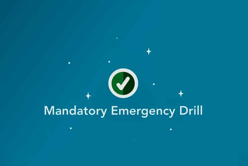 Mandatory Emergency Drill Disney Cruise Line