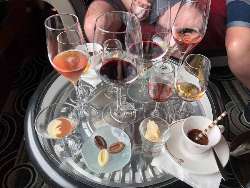 Disney Cruise Chocolate & Liquor Tasting