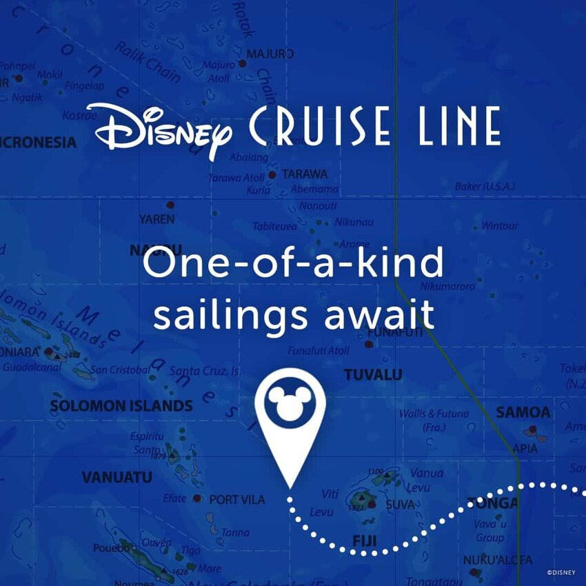 Disney Wonder Transpacific, Australian, and New Zealand
