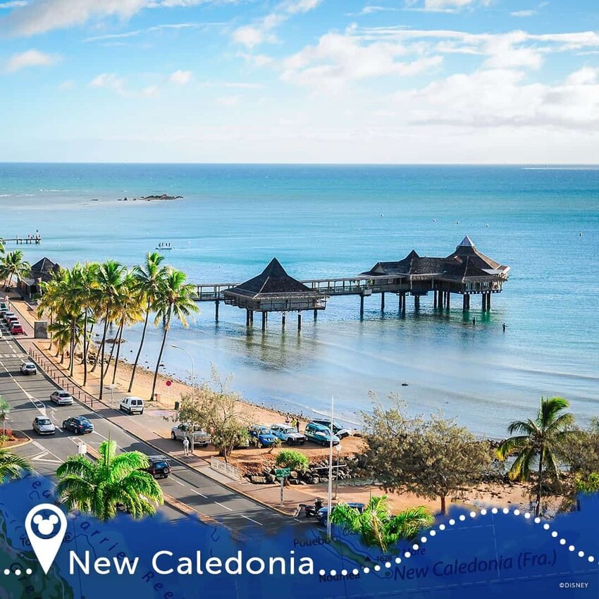 New Caledonia Australia and New Zealand Disney Cruise