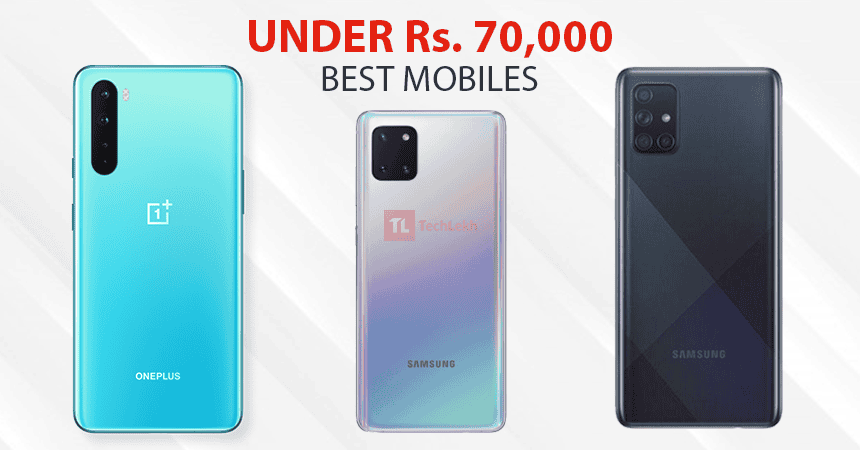 Best Mobiles Under 70000 in Nepal