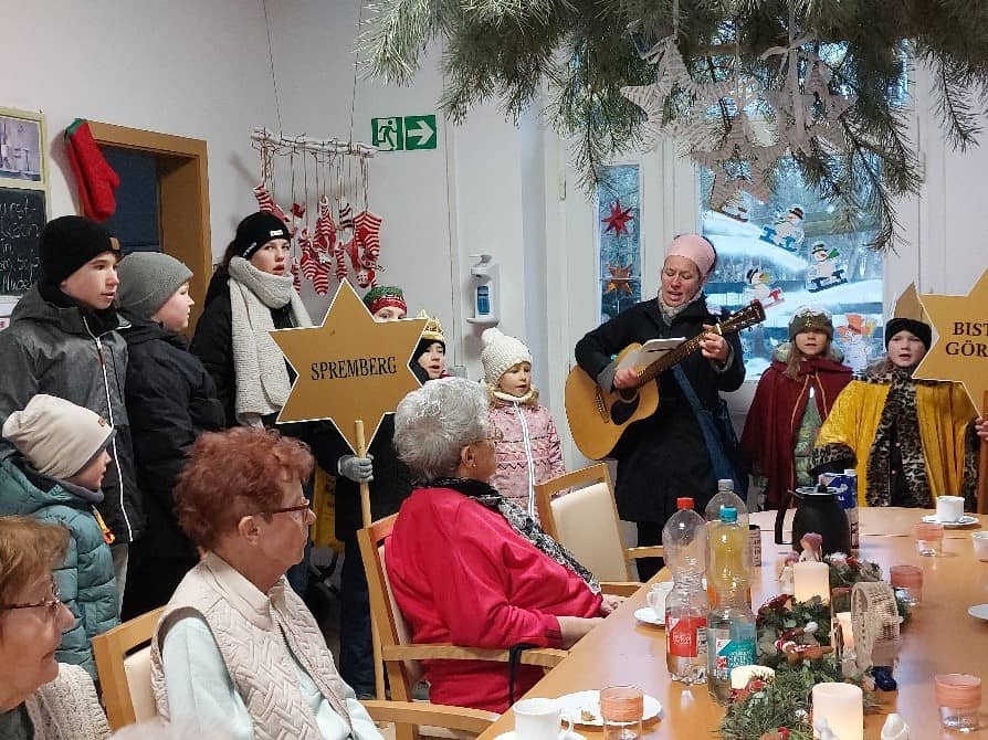 Sternsinger in Spremberg unterwegs