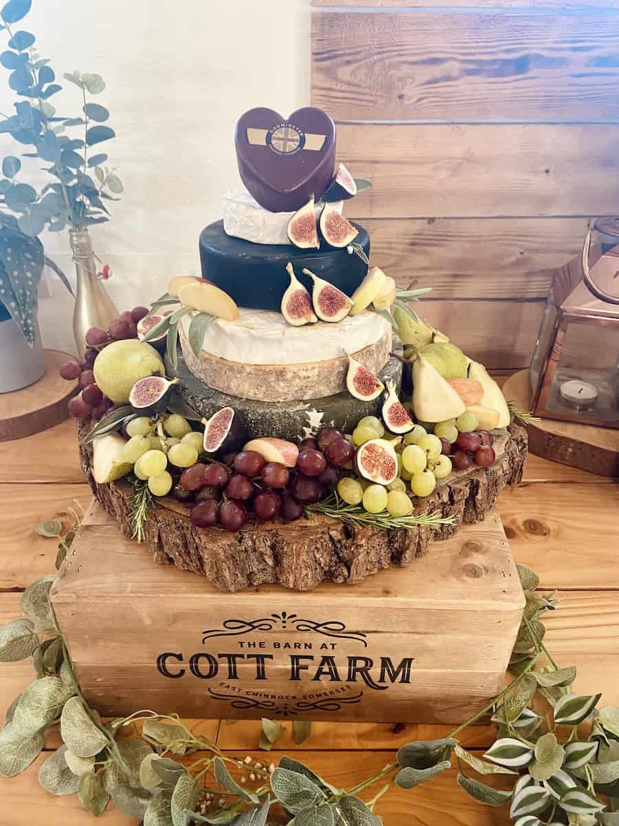 Purbeck Cheese Wedding Cake