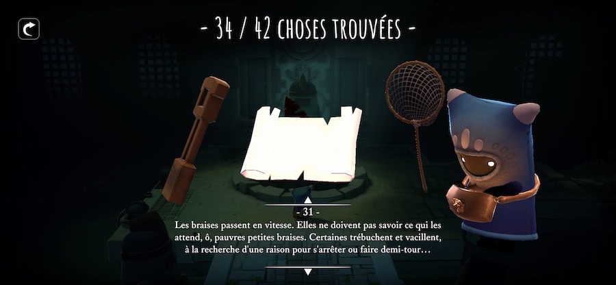 Nouveaux puzzles disponibles pour The Last Campfire 2 En plus des nouveaux puzzles, le journal du vagabond facilement lisible