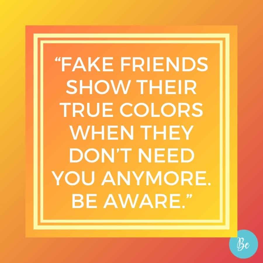Real Quotes Fake Friends