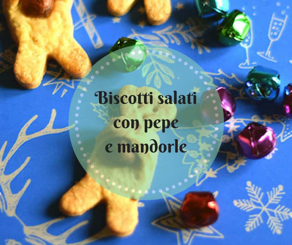 Biscotti-salati con pepe e mandorle
