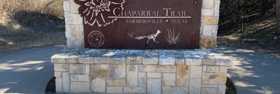 Chaparrel Trail, Farmersville, hiking