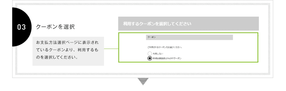 【使い方】STRIPE CLUB(ストライプクラブ)のクーポン利用方法3