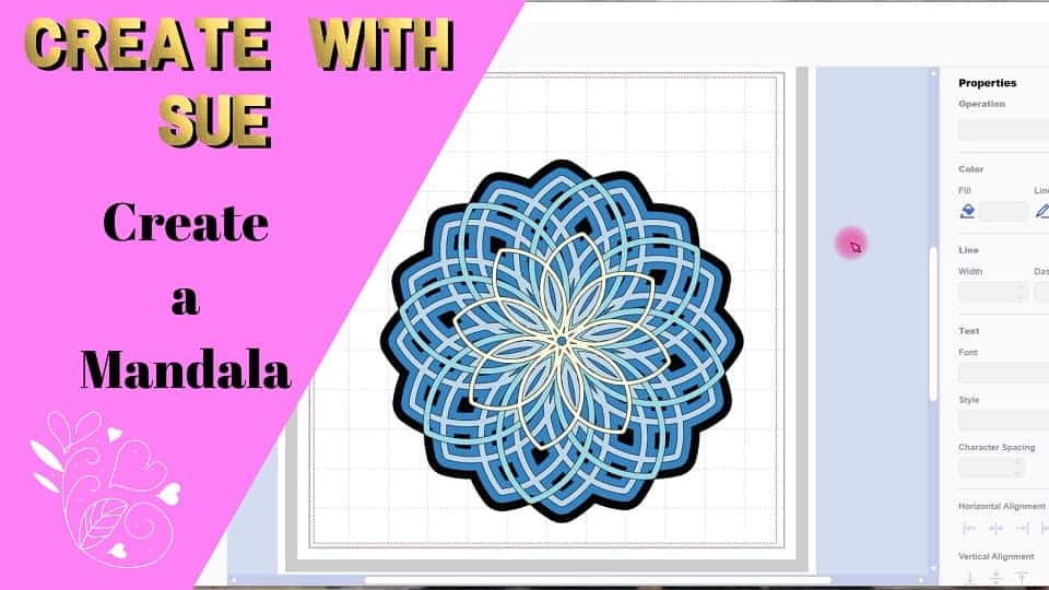 Create a 3D Mandala course available in Teachables