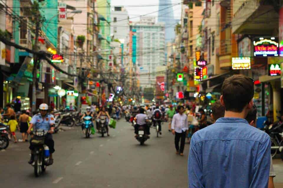 City streets