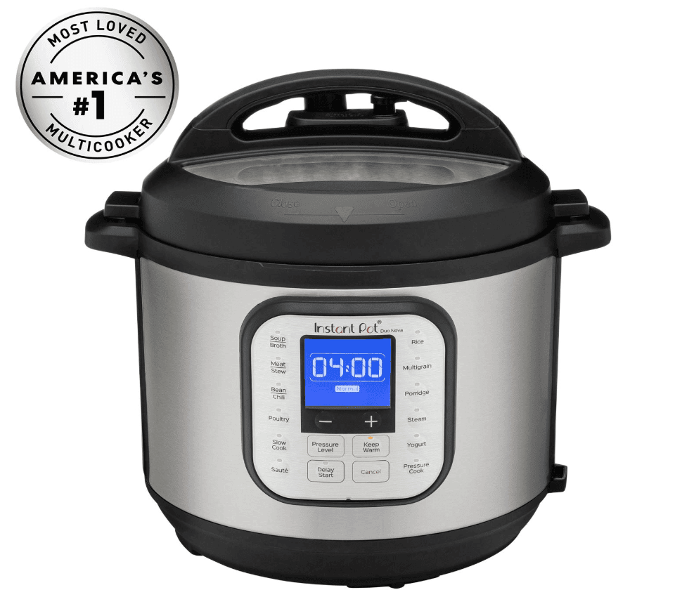 Instant Pot DUO80 8 Qt 7-in-1 Multi- Use Programmable Pressure Cooker 