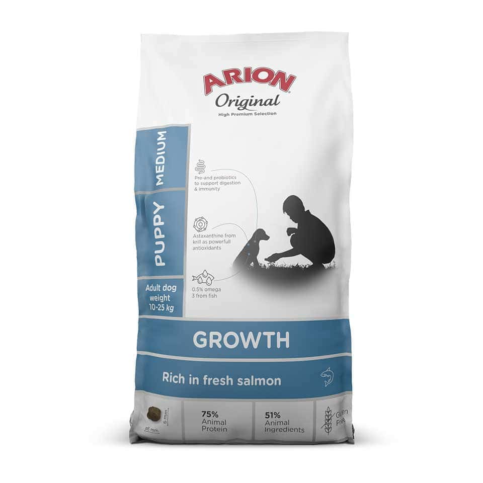 Arion Original Growth Puppy Medium Salmon & Rice